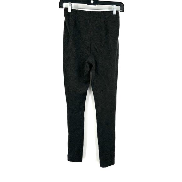 J Jill Size XS Petite Ponte Leggings Gray High Rise Casual Comfy Stretch Pull On - Picture 2 of 3
